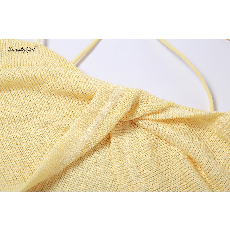 Áo Dệt Kim Tay Dài Hở Vai Màu Trơn Thời Trang 2022 Dành Cho Nữ