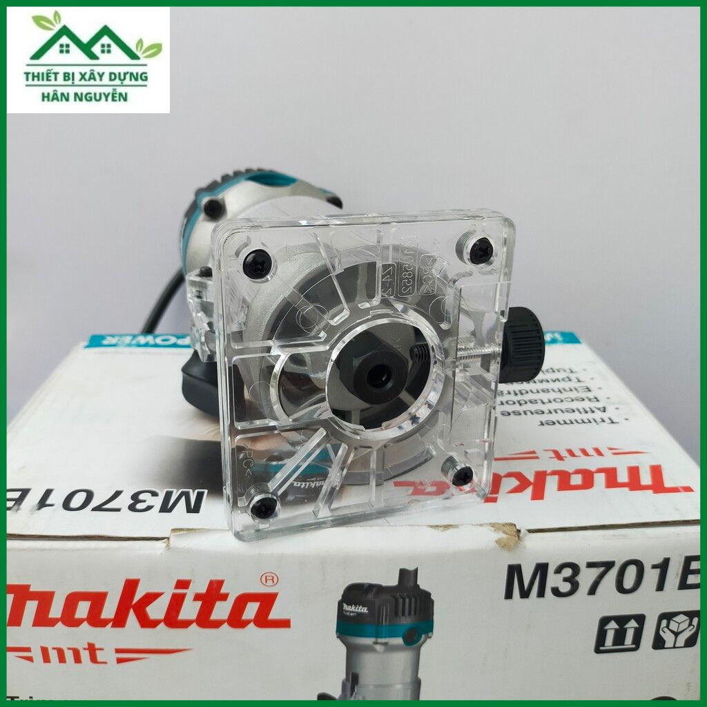 Máy phay gỗ Makita M3701B cốt 6.35mm,máy soi mộng,đánh cạnh