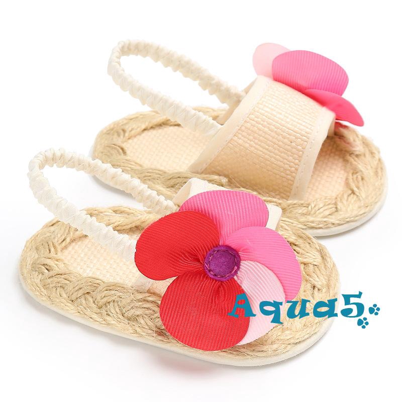 [Mã FASHIONT4FA2 giảm 10K đơn 50K] Giày sandal đan lát đế mềm chống trượt kiểu dáng đáng yêu cho bé gái