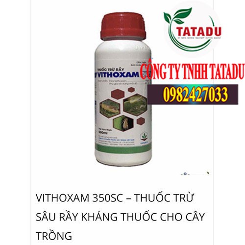 VITHOXAM ĐẶC TRỊ CÁC LOẠI RẦY BỌ TRĨ KHÁNG THUỐC 100ml dùng cho 400 lít nước - VITHOXAM