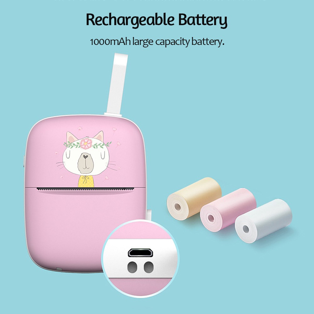Máy In Nhiệt Mini Bỏ Túi Tiện Lợi | BigBuy360 - bigbuy360.vn