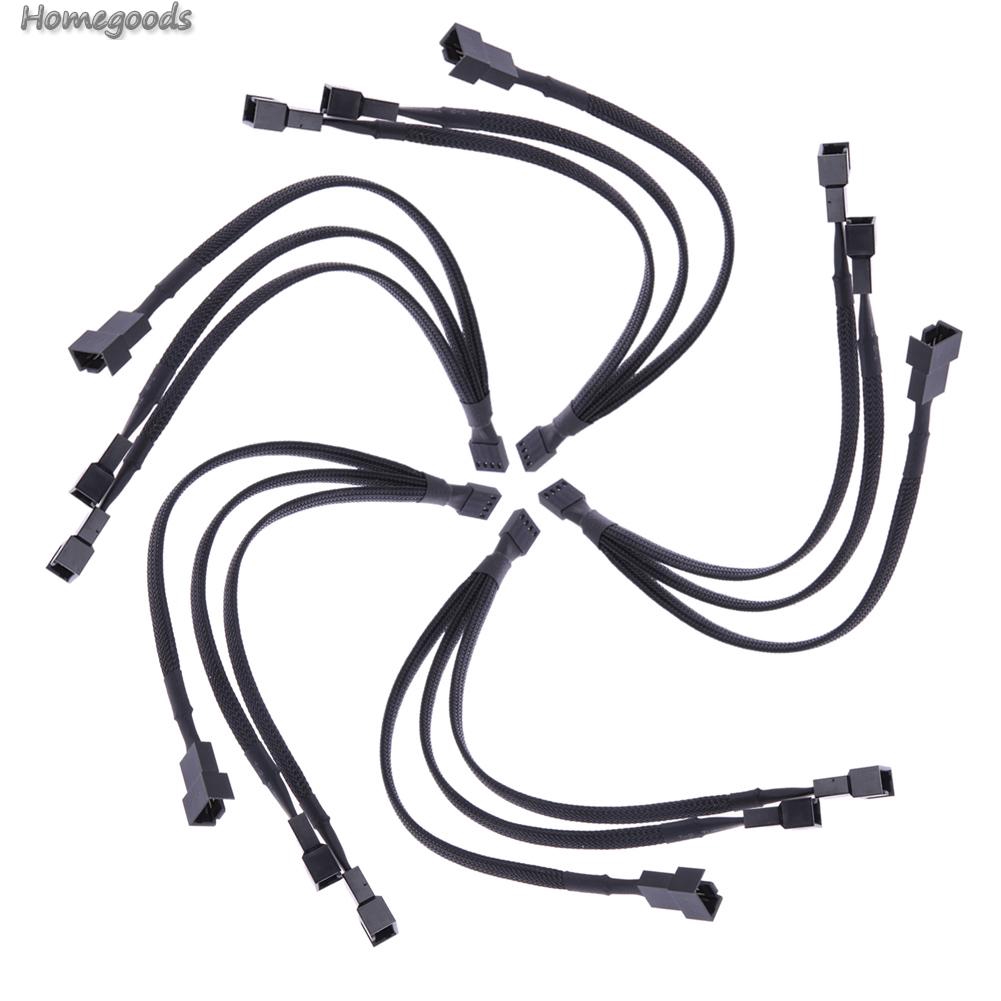 Cáp Chia 4 Pin Pwm Quạt 1 Sang 3 Cổng