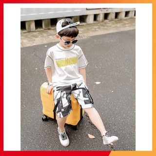 1.7 set áo phông cool style cho bé trai nhỏ fa1205