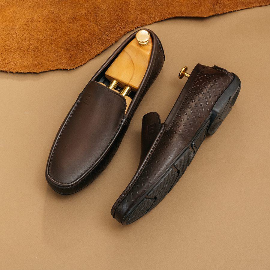 Giày lười da nam LAFORCE GNLA2122-N Tặng Tất Nam Cao Cấp