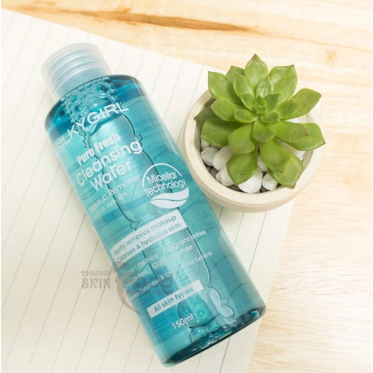 Nước Tẩy Trang Silkygirl Pure Fresh Cleansing Water Makeup Remover 150ml