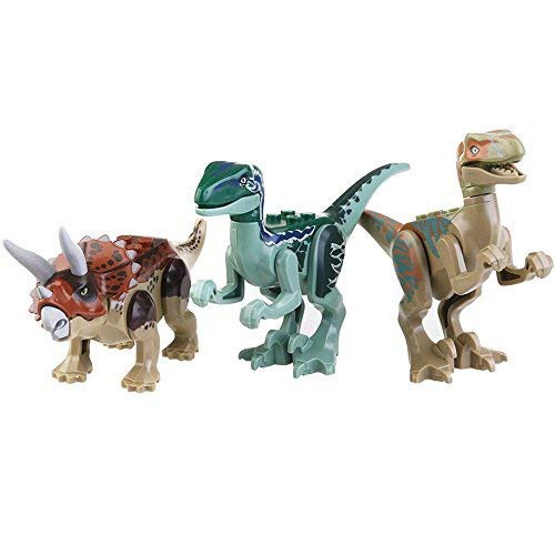 [FunBrick] Little Dinosaur Building BlockJurassic World Park ——A77001 MOC Assembly Building Blocks Compatible Lego DIY Kids Construction Classic Toys Gifts Education Early Learning Hobbies Collection Game Puzzles