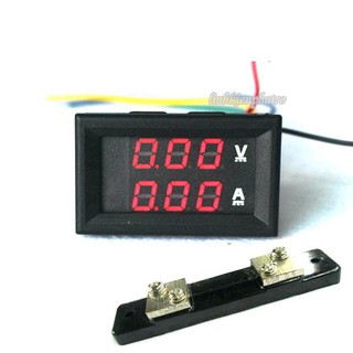 Đồng hồ đo áp và dòng DC - 50A