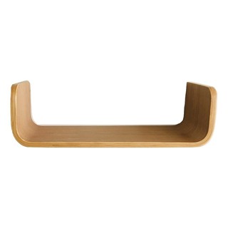Kệ Sách Treo Tường Uốn Cong - Gỗ Sồi