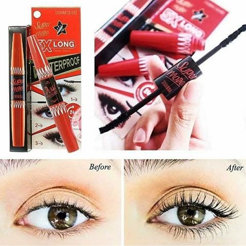 Mascara FREESHIP Mascara sivanna super model 5x long 2 đầu nối mi cong tự nhiên