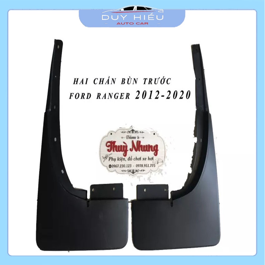 Bộ 2 chắn bùn trước theo xe Ford Ranger 2016 - 2019,2020