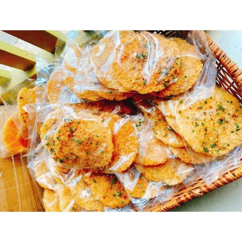 Bịch 3 miếng cơm cháy mắm hành siêu giòn,đậm đà hương vị Việt