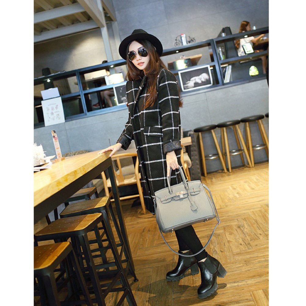 Túi xách nữ cầm tay form to dáng vuông Jime Store dành cho chị em đi chơi sang trọng quý phái T29