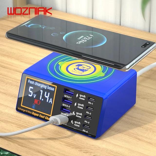 Bộ sạc nhanh 8 cổng iCharge 8Max Mechanic