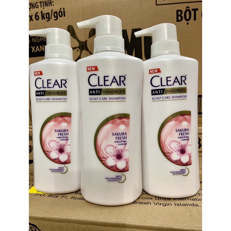 Dầu Gội Clear Thái Lan Hương Hoa Anh Đào Thơm Mát 430 ml | BigBuy360 - bigbuy360.vn