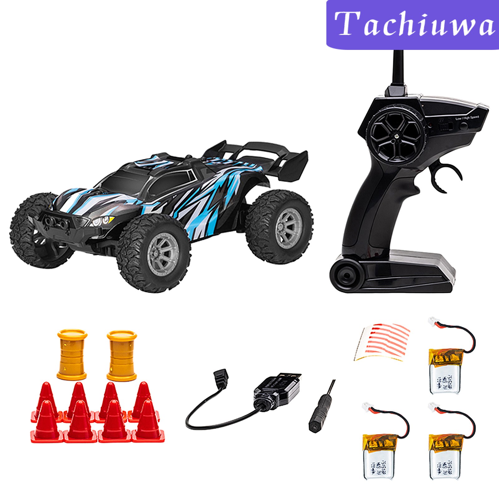 RC Xe Tải Địa Hình Điều Khiển Từ Xa Tốc Độ Cao S658 1 / 32 2.4ghz 2wd 1