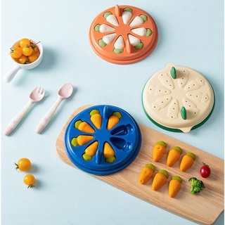 Khuôn Làm Xúc Xích Chịu Nhiệt Hình Củ Cà Rốt Cho Bé