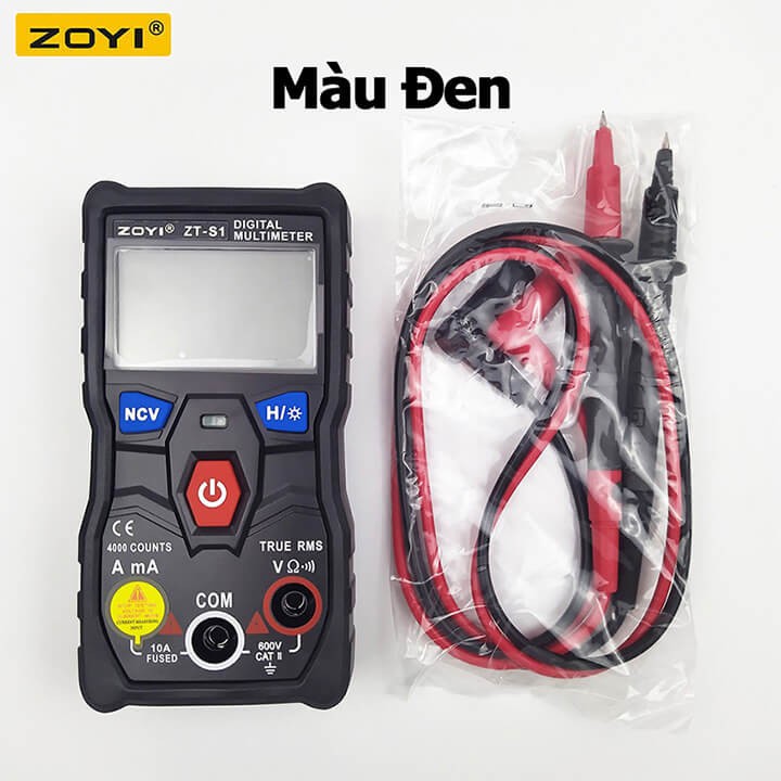 Đồng hồ đo vạn năng Zoyi ZT-S1 tự động đo điện tử màn hình LCD