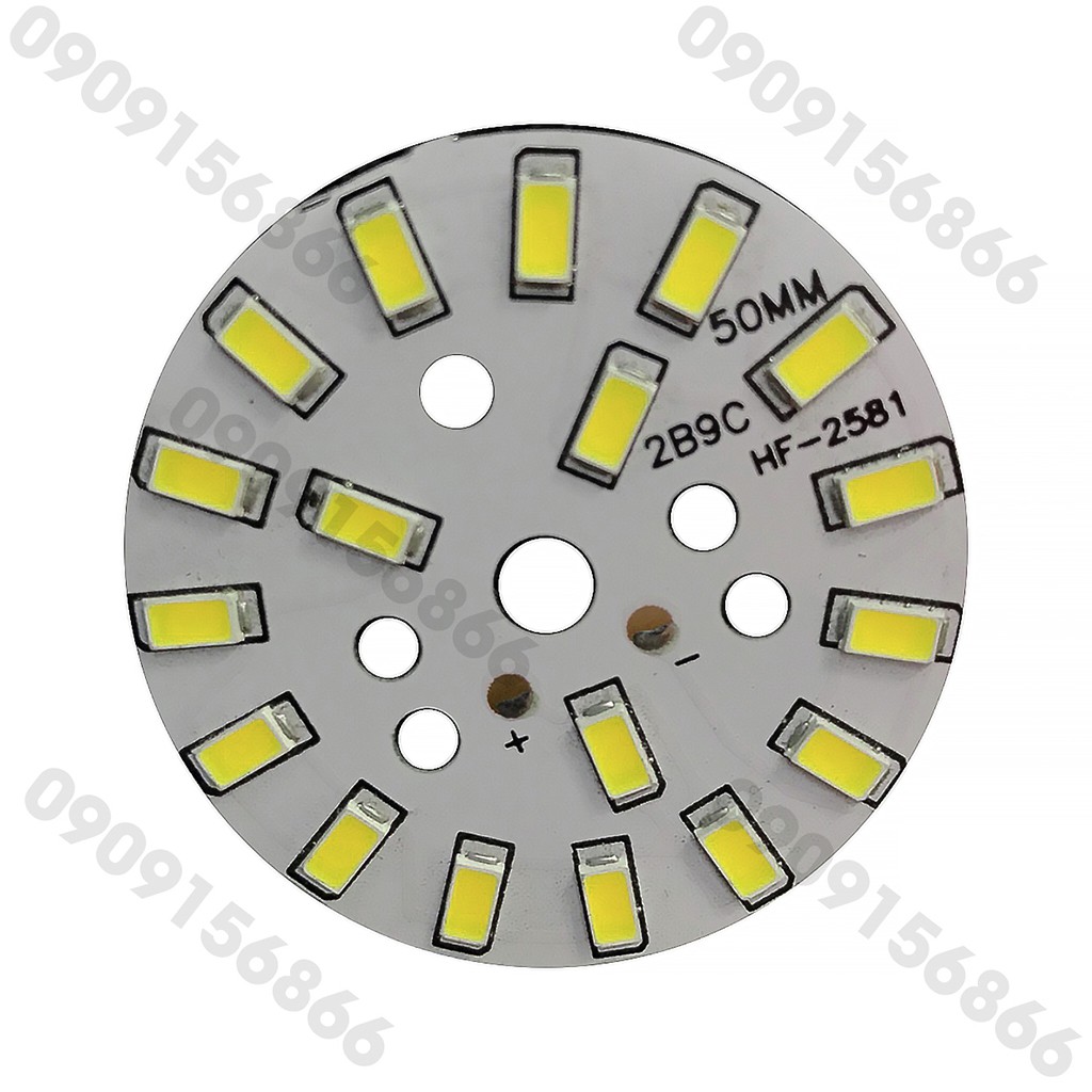 Mắt led vỉ tròn 7w 9w 5w chạy qua chấn lưu