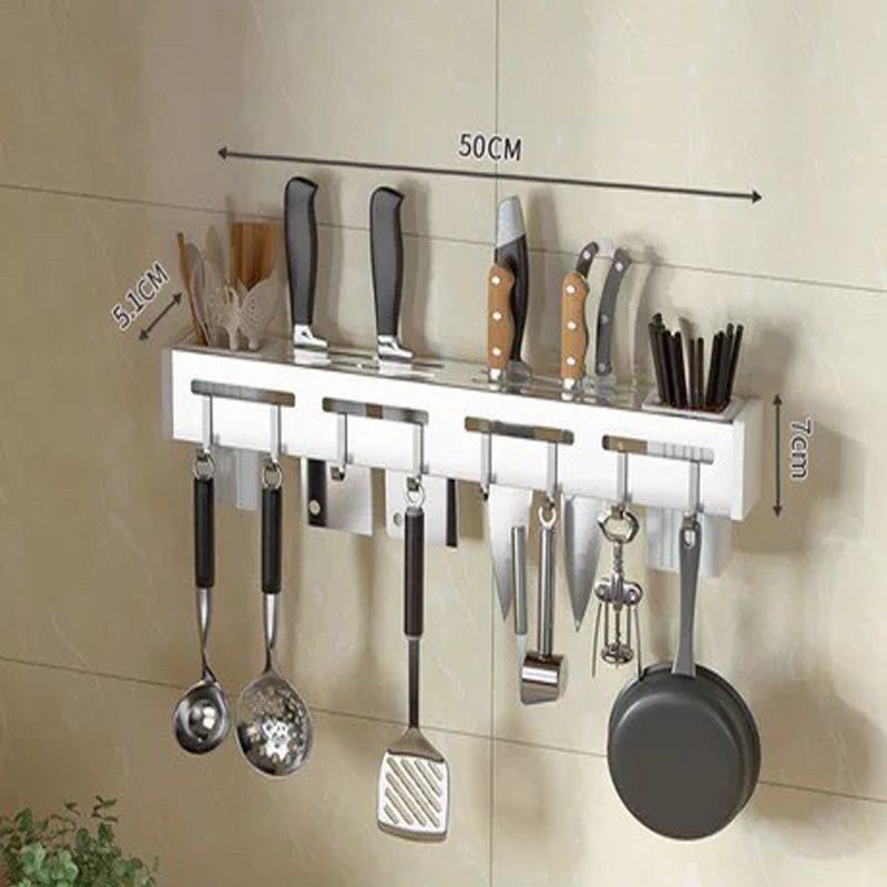 KỆ ĐỂ DAO KÉO GIÁ TREO ĐỒ NHÀ BẾP JUMI HOUSE - KỆ DAO KÉO TREO TƯỜNG THÔNG MINH