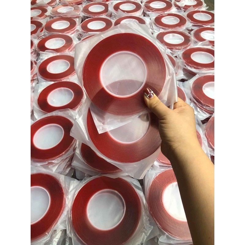 Băng dính 2 mặt tạo fan mi - dán bảng mẫu nail