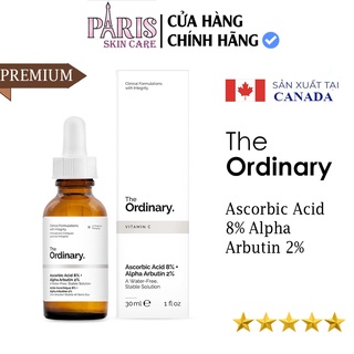 Serum The Ordinary Ascorbic Acid 8% Alpha Arbutin 2%. siêu dưỡng trắng da giảm thâm nám