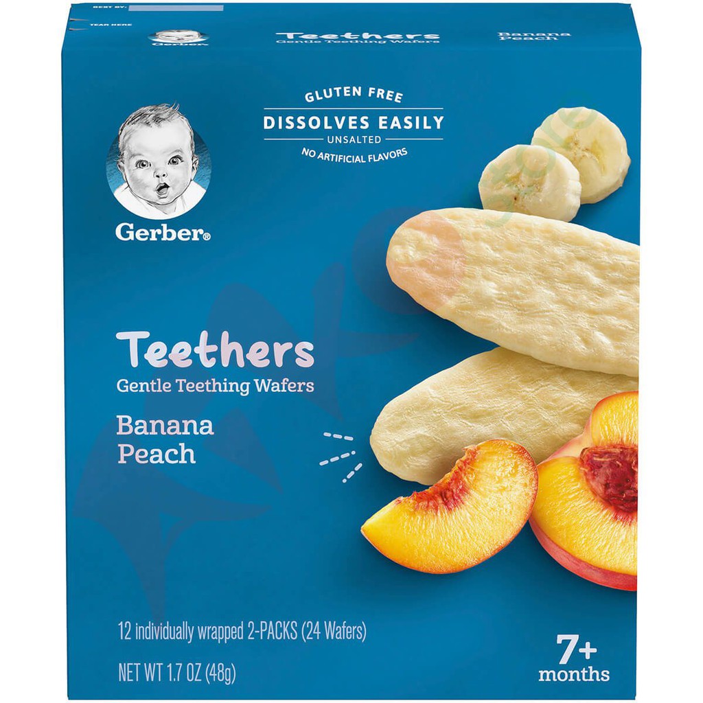 GERBER BÁNH GẠO DÀNH CHO BÉ TỪ 7 THÁNG TUỔI