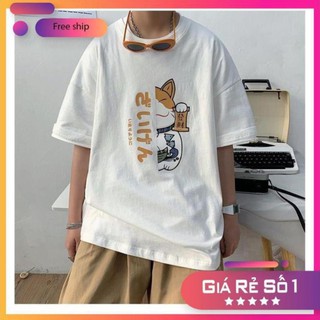 [vz23] Áo Thun Tay Lỡ Nam, Nữ Unisex  Form Rộng, Áo Phông Tay Lỡ Form Rộng XM UNISEX ATL54