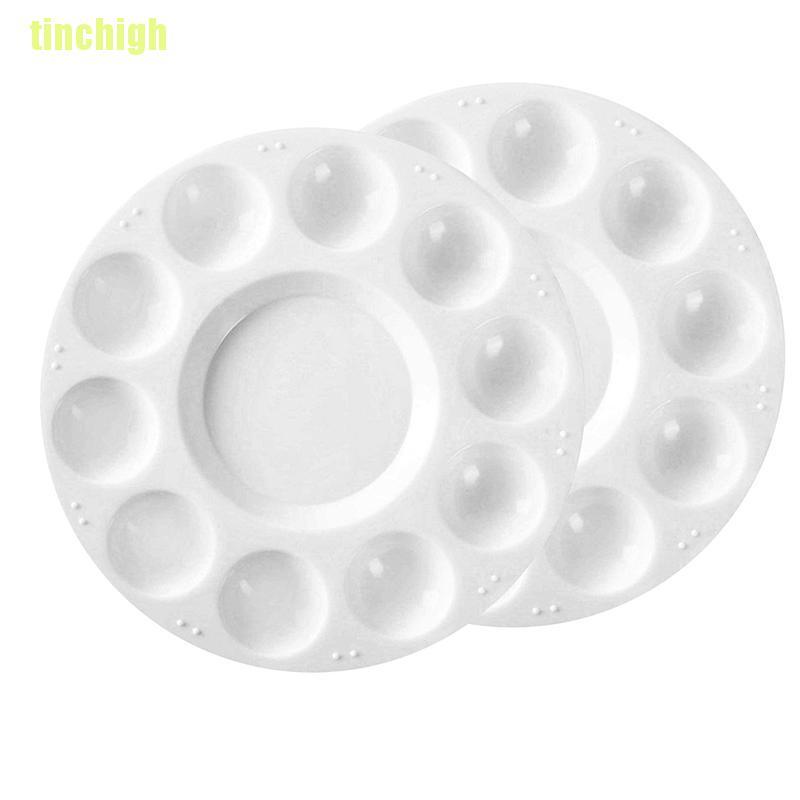 Khay Nhựa Trộn Màu Nước 10 Ngăn Tiện Lợi