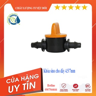Combo 10 van khoá ống tưới 6mm