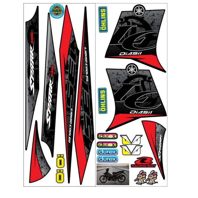 Tem rời dán xe ex 2010 lc