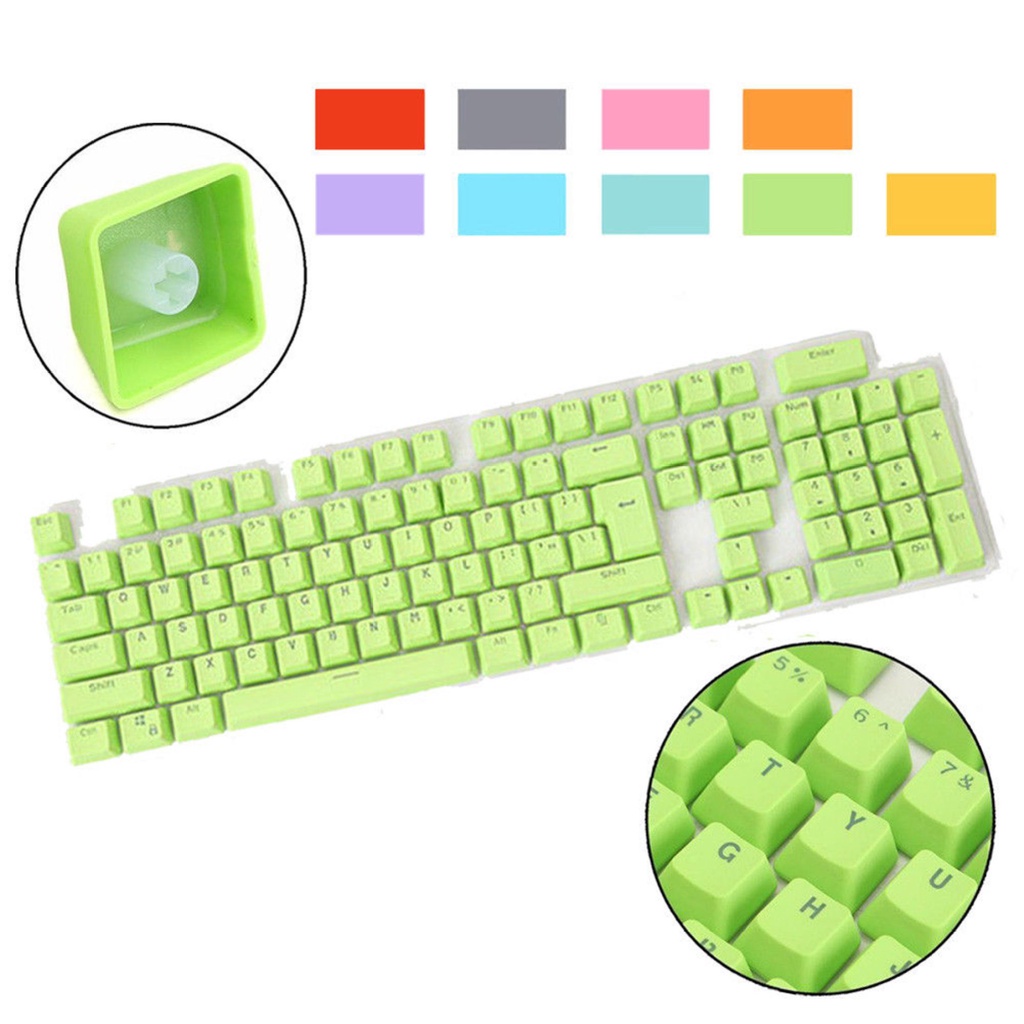 CHERRY MX Keycap trên bàn phím cơ 2 lớp PBT Spacebar 104 có đèn nền sinh động - INTL-198-123BOXVN
