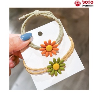 Dây/Nơ Buộc Tóc [RẺ VÔ ĐỊCH] Chun Tóc, Cột Tóc Hoa Cúc Daisy Hot Trend