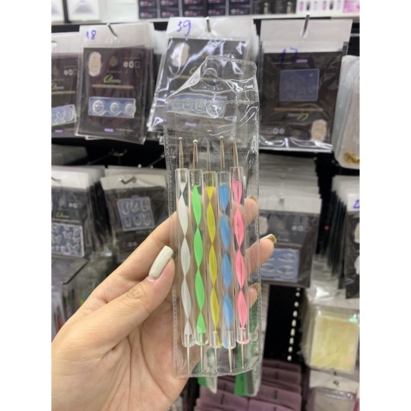Set bút chấm bi vẽ nail
