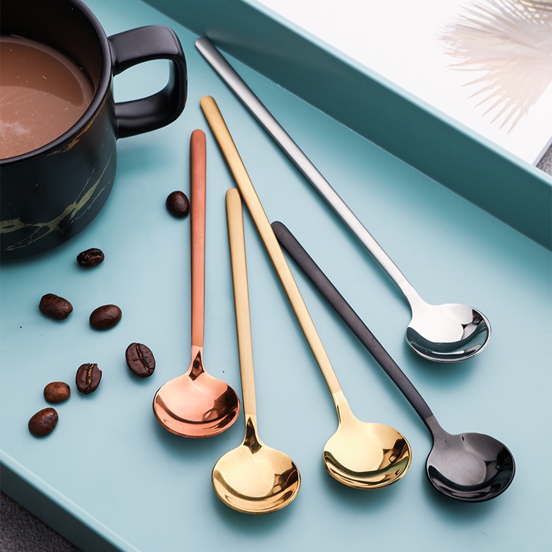 Muỗng cà phê bằng thép không gỉ 304 tiện lợi chất lượng cao