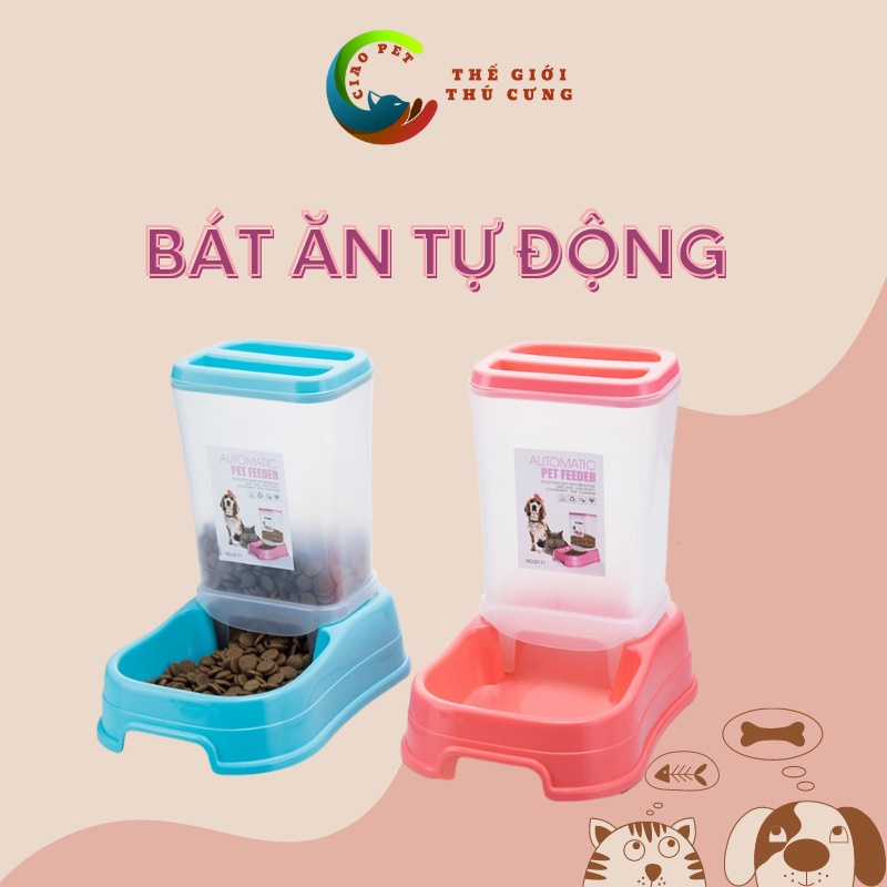 Bát ăn tự động cho chó mèo