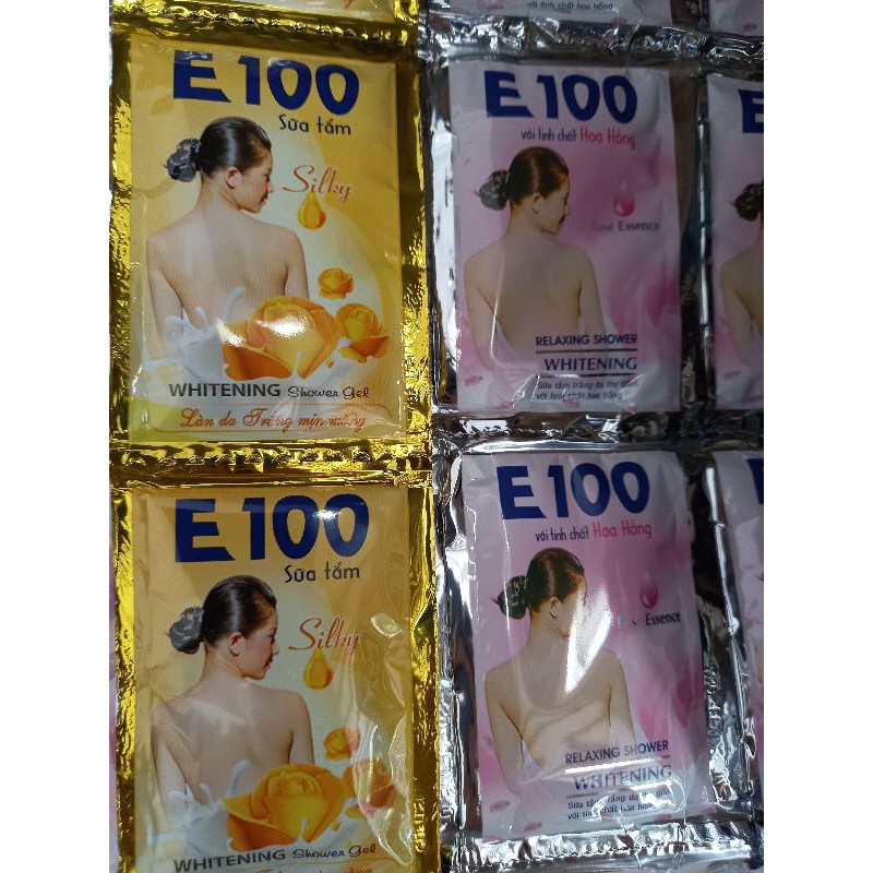 sữa tắm E100 dây 24 gói