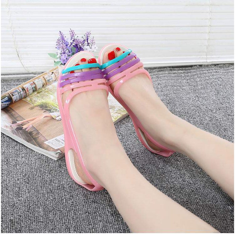 Sandal nhựa dẻo sandal đi mưa cao cấpcao cấp