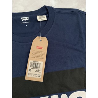 ÁO THUN NAM LEVI'S SIZE S, BLUE