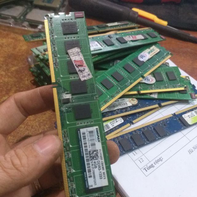 Ram kingmax 1333 2 mặt chíp lắp cho g41 h61 h81