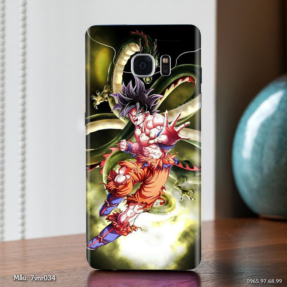 Miếng dán skin SamSung Galaxy S8 / S8 Plus  in hình Songoku Dragon ball [ Nhiều hình ]