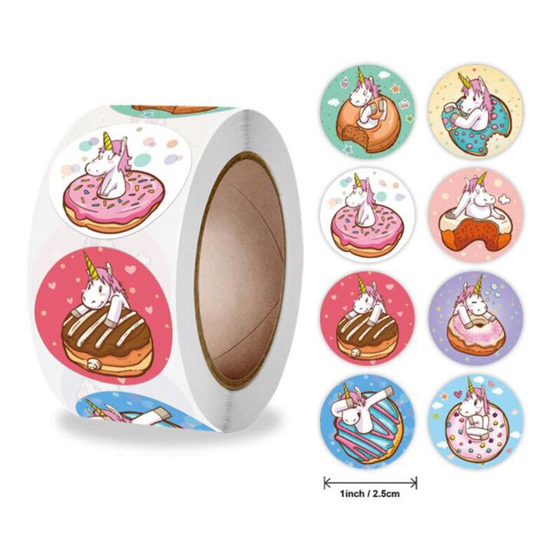 Set 500 miếng dán trang trí hình động vật đáng yêu