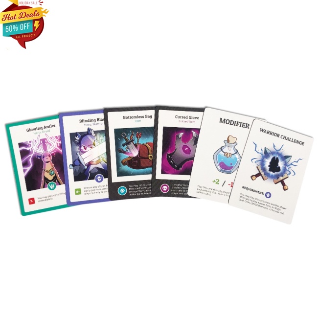 【COD】 Here to Slay Base Game Và Bó Mở Rộng