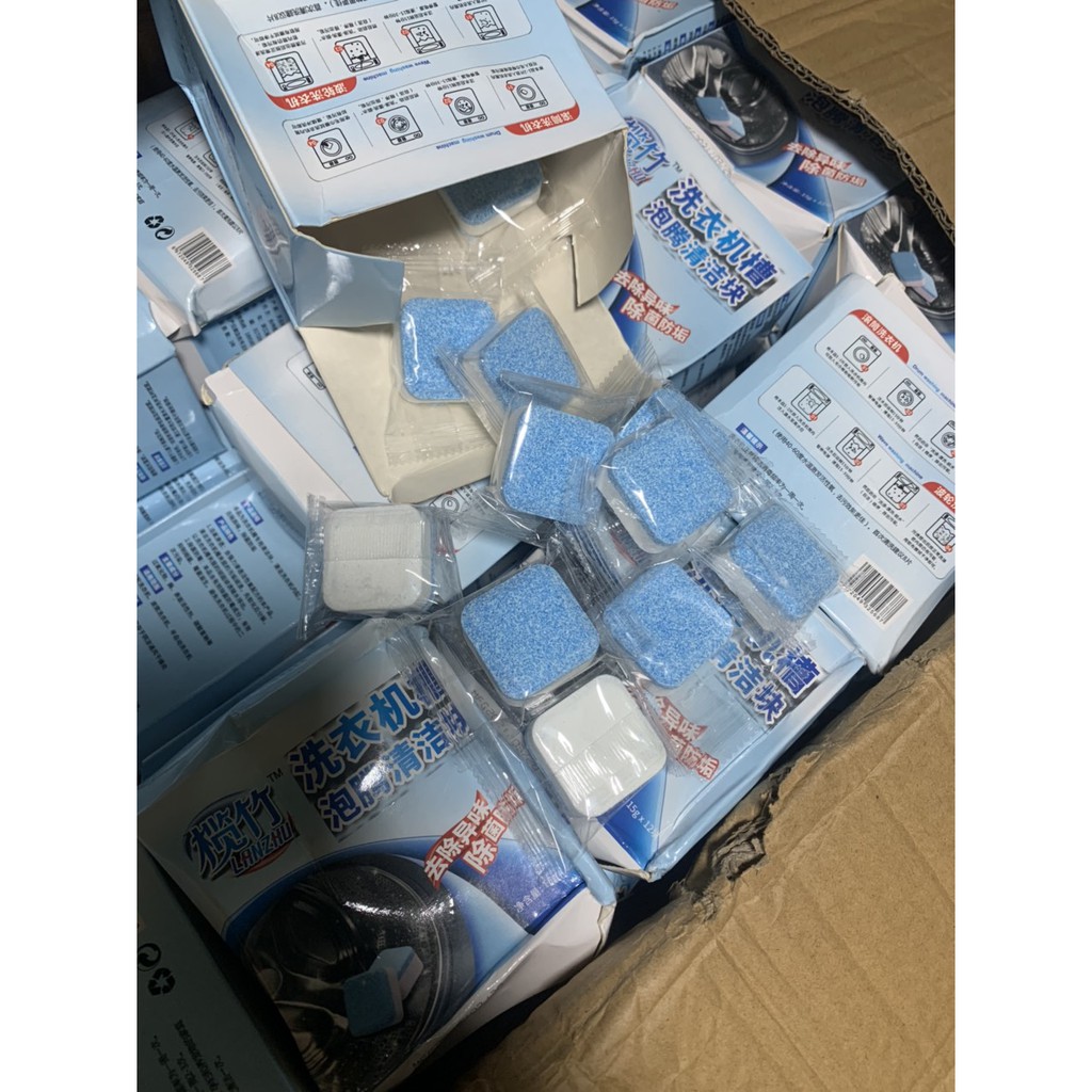 VIÊN SỦI TẨY VỆ SINH LỒNG MÁY GIẶT THẾ HỆ MỚI - DIỆT KHUẨN VÀ TẨY SẠCH CHẤT CẶN LỒNG MÁY GIẶT HIỆU QUẢ