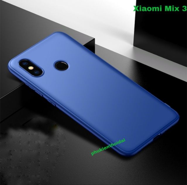 Ốp lưng Xiaomi Mix 3 dẻo TPU siêu mỏng bảo vệ camera ôm khít máy chống sôc