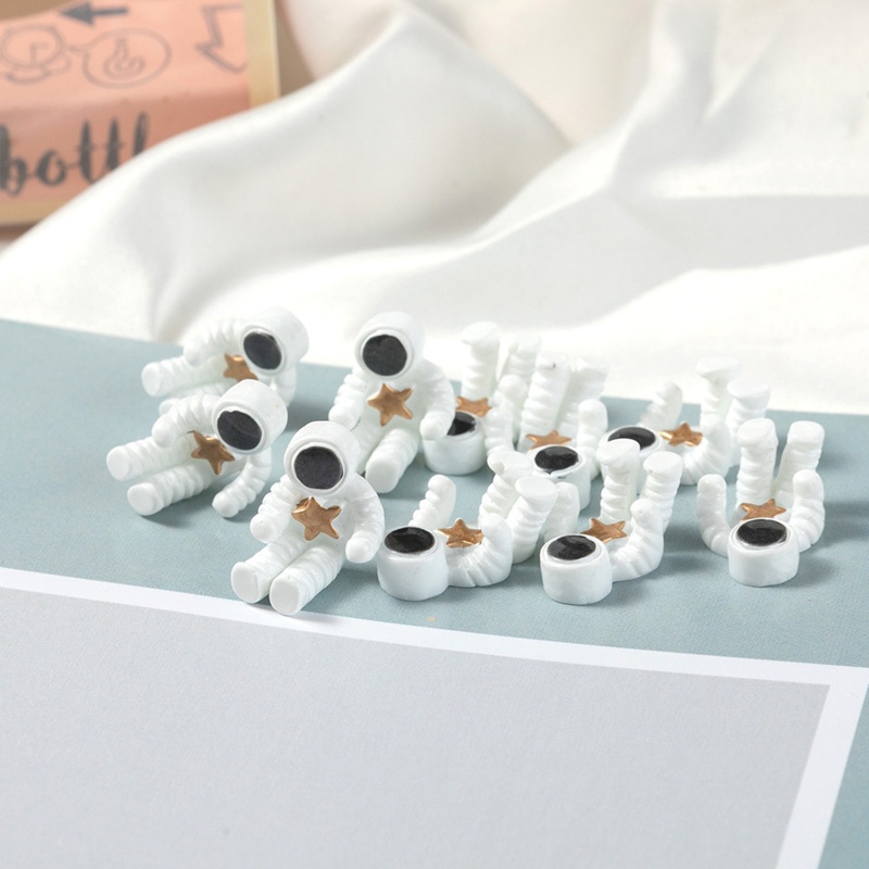 Brroa Set 10 Mặt Vòng cổ Làm Trang Sức Hình Phi Hành Gia