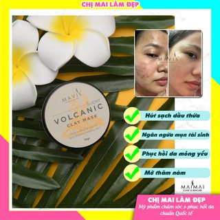 Mặt nạ đất sét thải độc phục hồi da - super volcanic clay mask