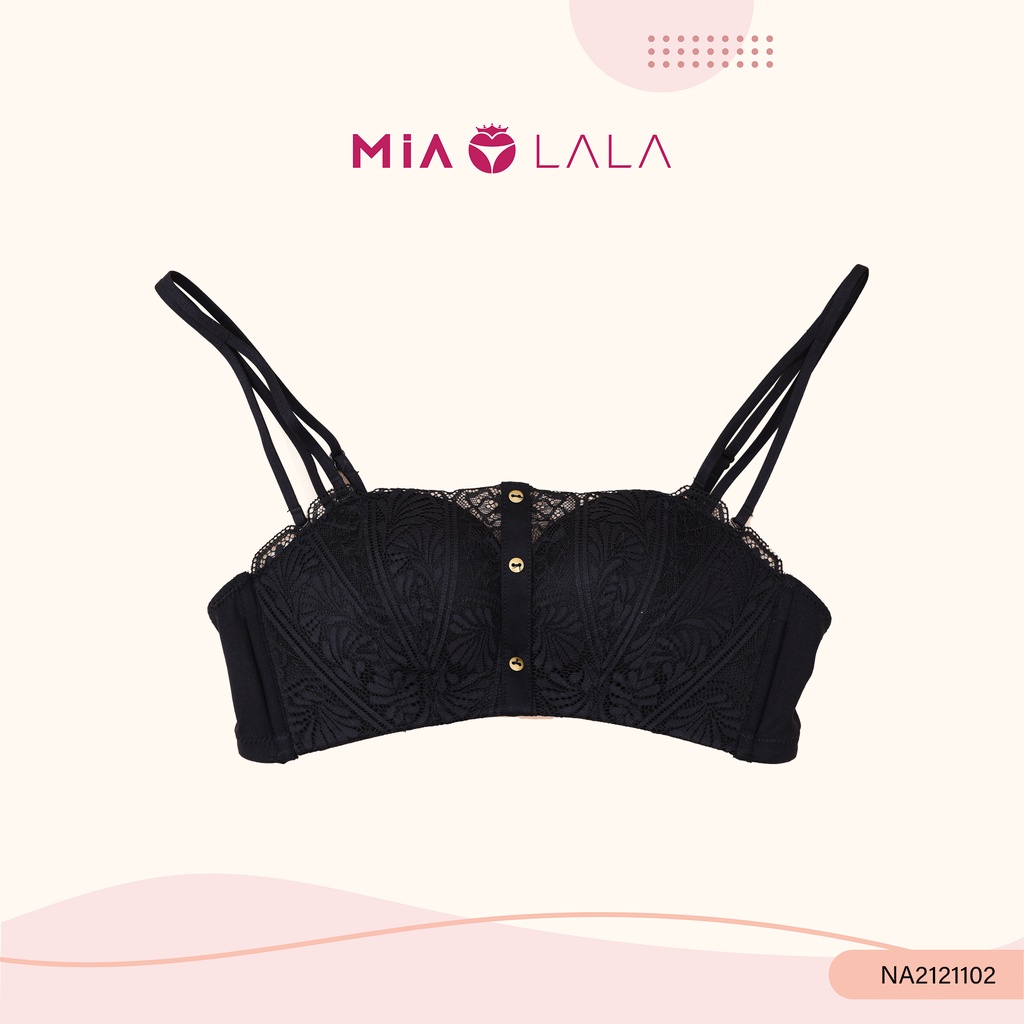 Áo ngực nữ không gọng ren đệm mỏng 1cm MIALALA 1102 NA2121102