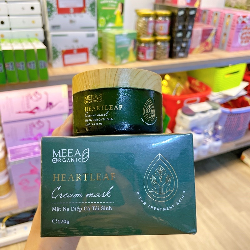 MASK DIẾP CÁ Meea Tái Sinh Ngăn Ngừa Mụn - Sạch Khuẩn Da 120GR