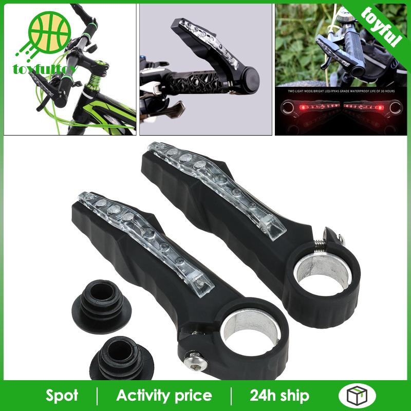 Set 2 Đèn Gắn Tay Lái Xe Đạp Chất Lượng Cao