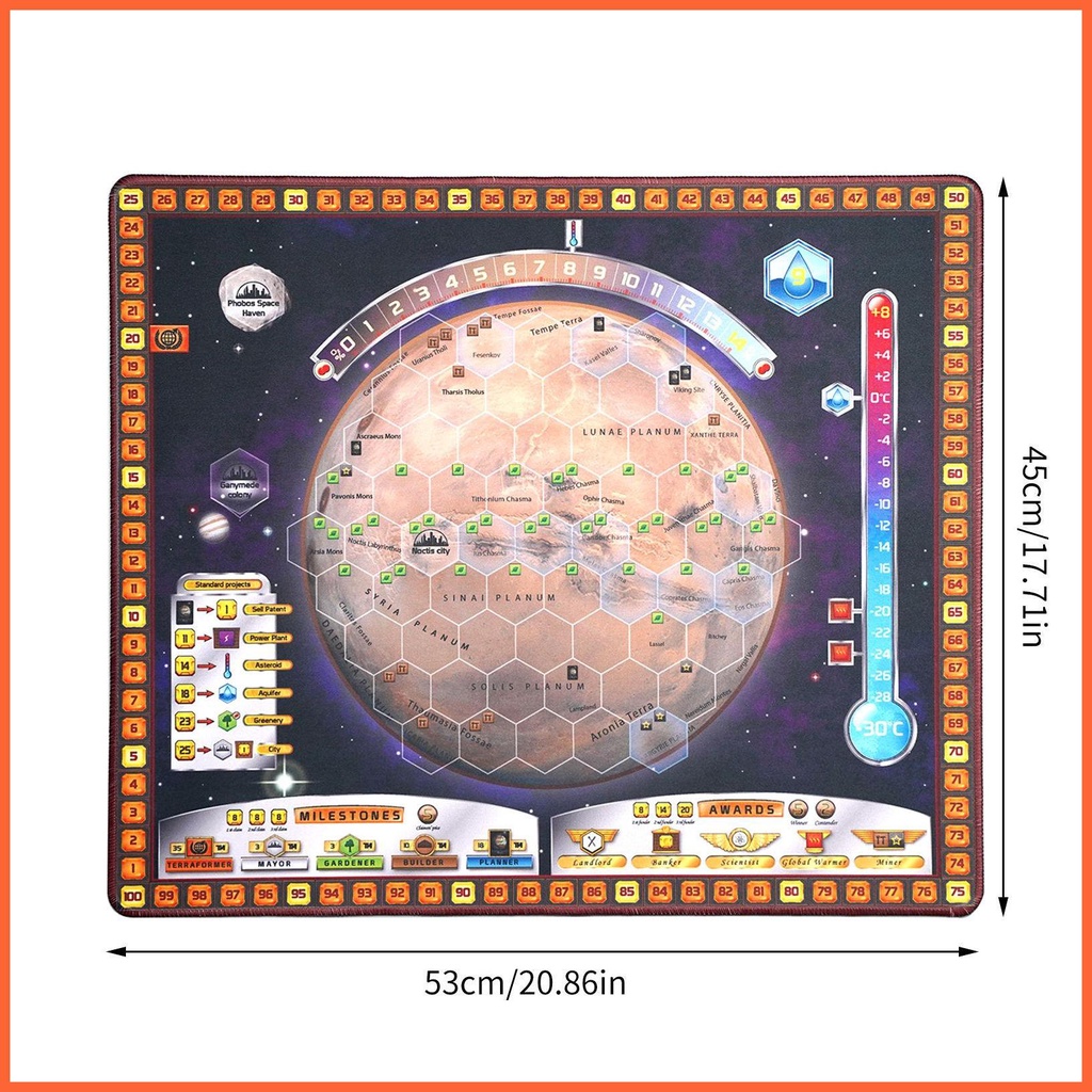 Khăn Trải Bàn Bói Tarot 53x45cm Hình Chòm Sao